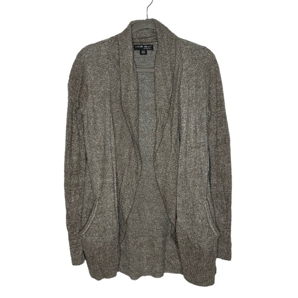 Barefoot Dreams Cozy Chic Lite Knit Style 452 Open Front Cardigan - Picture 4 of 14